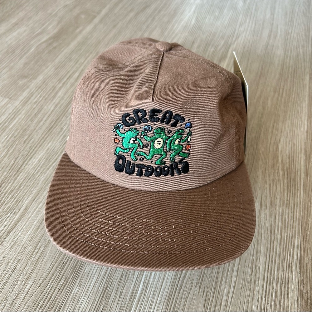 NWT Parks Project Dancin’ Frogs Grandpa Hat